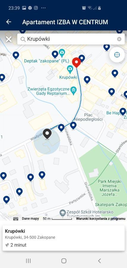 Apartament Izba W Centrum Закопане Екстериор снимка